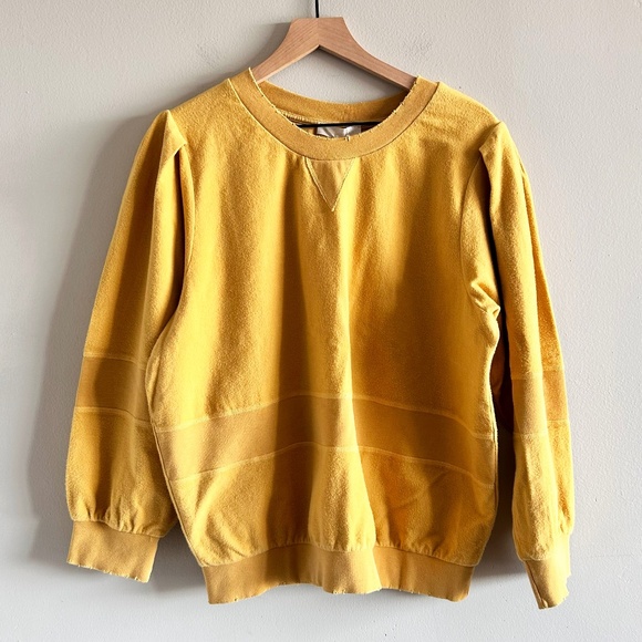 LoveShackFancy Lewin Puff-Sleeve Pullover Sweater | Size Large | NWT - Picture 4 of 16